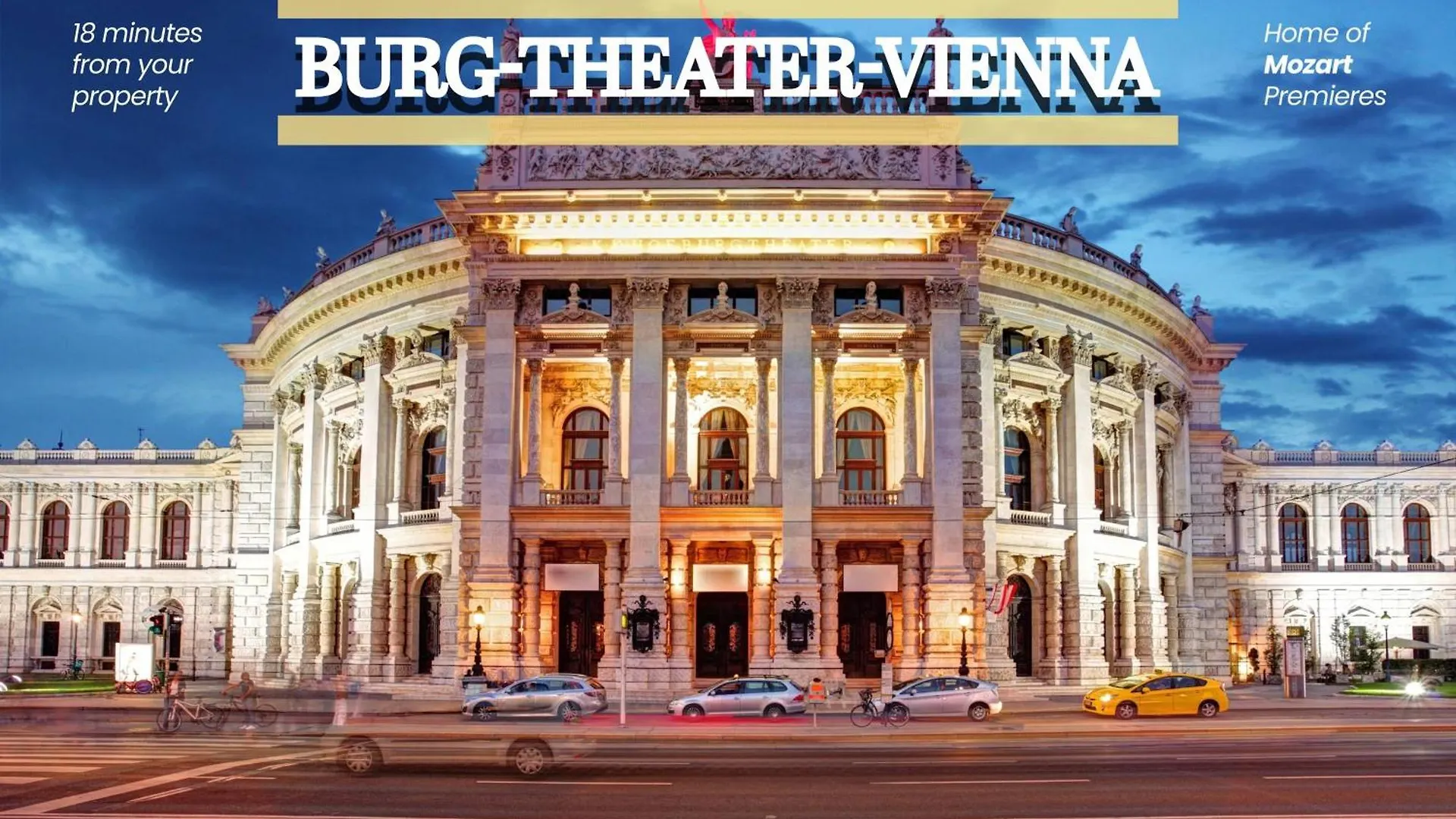 Chic 1Br And 1Lr With Kingbed, 9 Min To City Center Via Metro Vienna Apartment